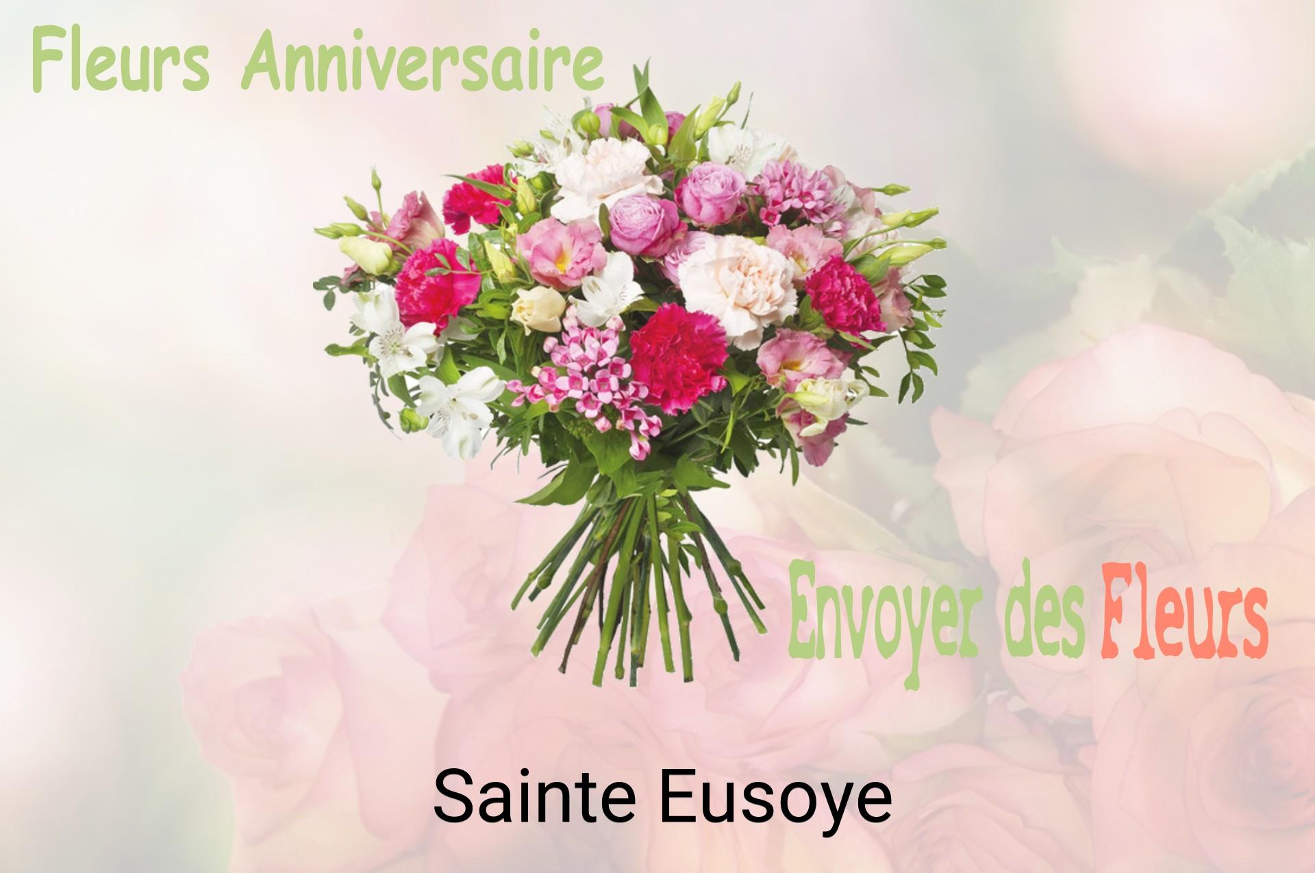Bouquet de fleurs d’anniversaire livré à Sainte-Eusoye